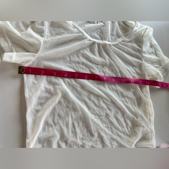 SHEIN sheer crop top, size small - Picture 5 of 5